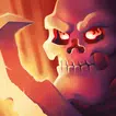 Skeleton defense Strategy game icon