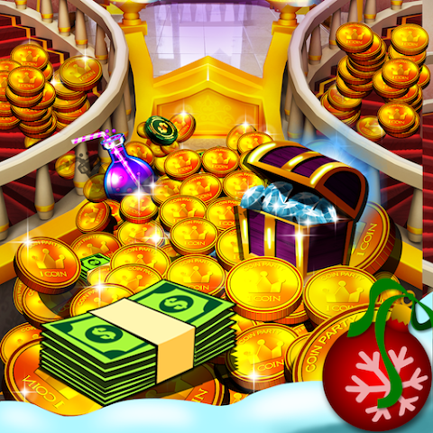 Princess Gold Coin Dozer Party Game icon