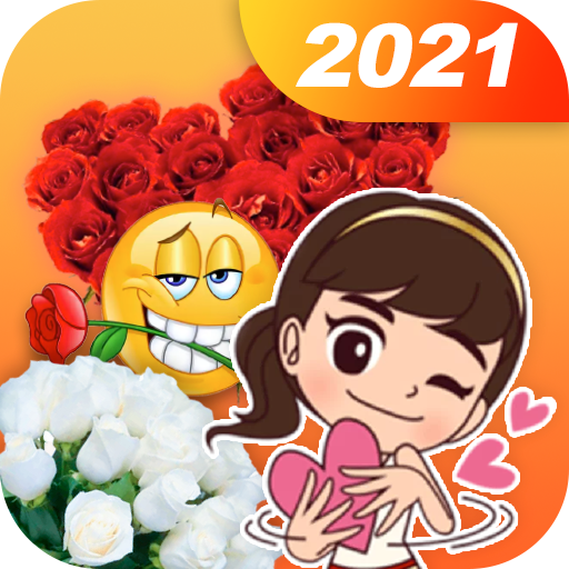 Love Rose GIF Stickers icon