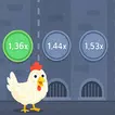 Chicken Road Cross Game Money icon