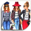 Fashion Design Sketches Guide icon