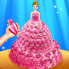Fashion Doll- Girls Cake Games icon