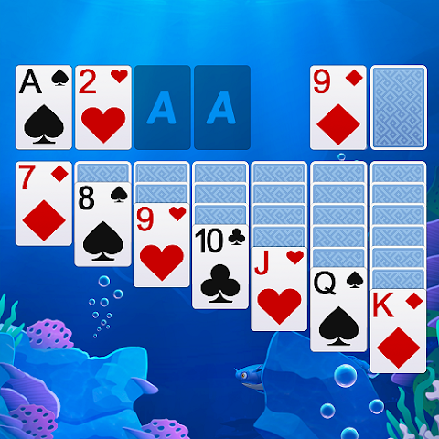 Solitaire Fish World-OceanTrip APK icon