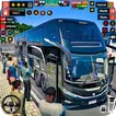 US Coach Bus Simulator Game 3d icon