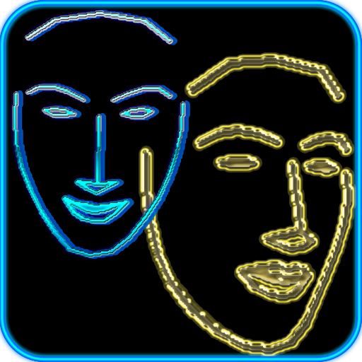 Ghost face detector icon