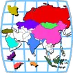Asia Map Puzzle icon