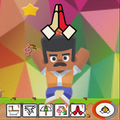 hand needle of anger icon