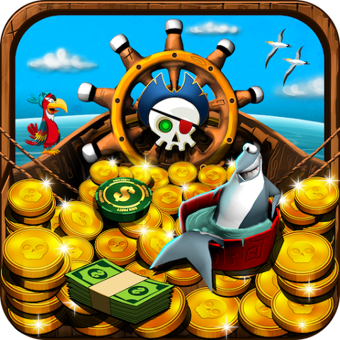 Pirates Gold Coin Party Dozer APK icon