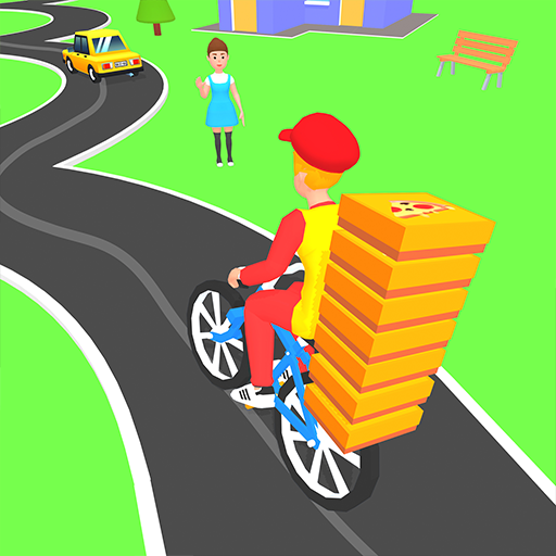 Pizza Delivery Game: Bike Game icon