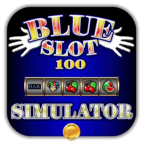 Blue Slot 100 icon