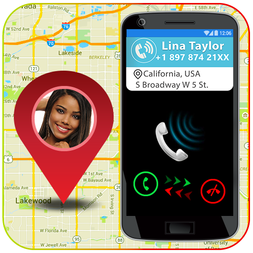 Mobile Number Location : Area icon