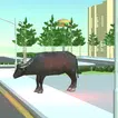 Angry bull game sniper game 3d icon