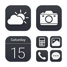 Wow Black Theme  - Icon Pack icon