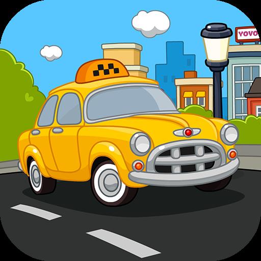 Taxi for kids icon