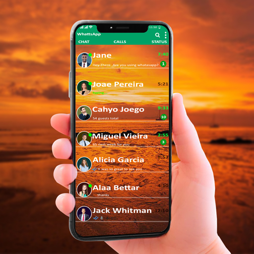 Chat Wallpapers & Status Saver icon