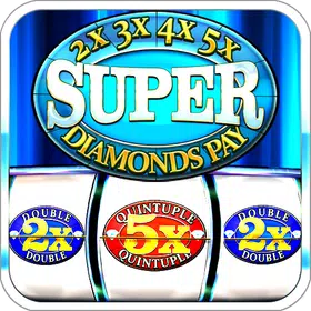 Free Super Diamonds Pay Slots icon