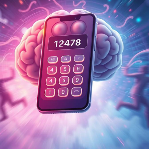 brain calculator icon