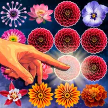 Bubble Pop Flowers icon