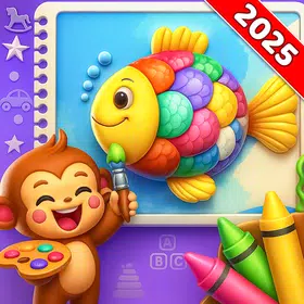 Glitter Joy Kids Color Book icon