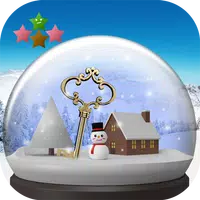 Snow globe and Snowscape icon